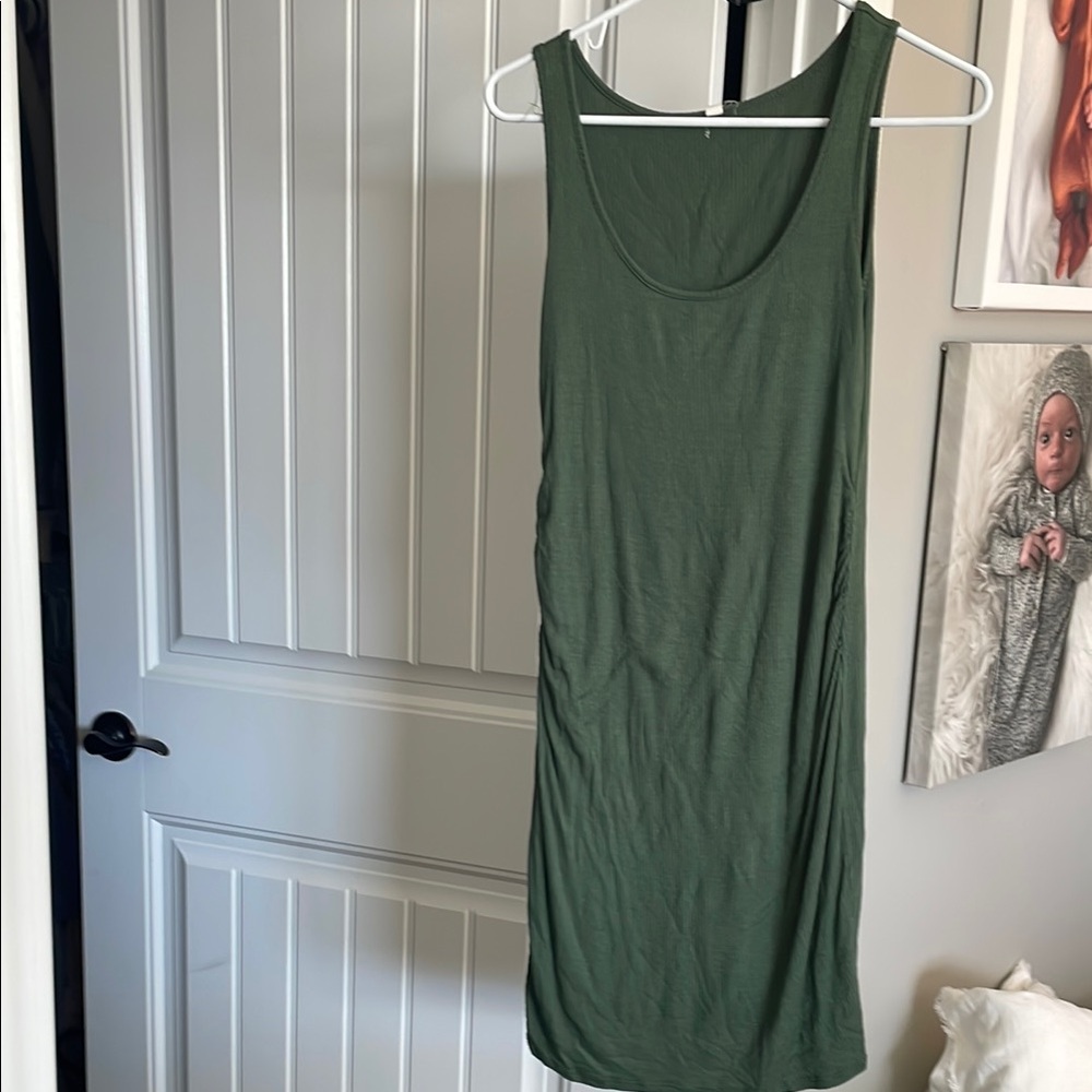 Pinkblush Green Mini Dress